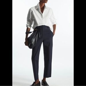 COS Navy Blue Slim Fit Chinos (NEW)